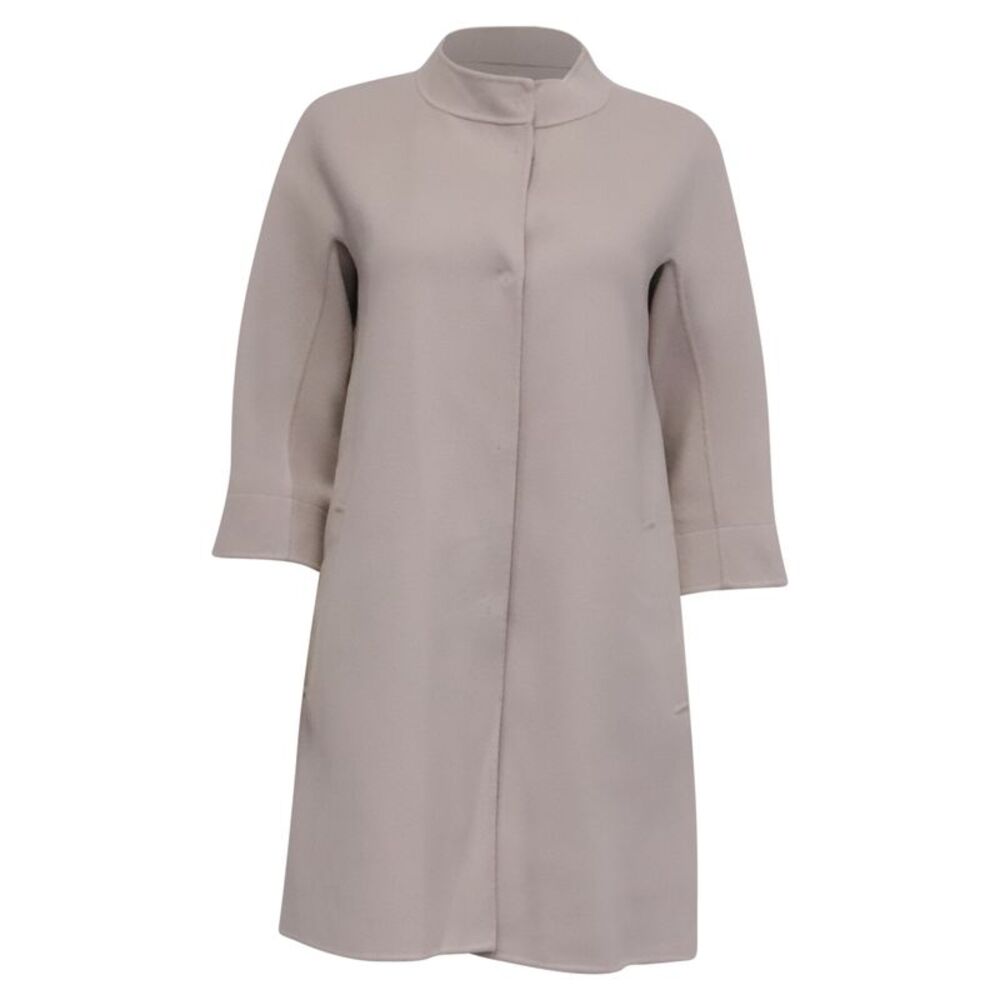 'S Max Mara Coat in Beige Wool